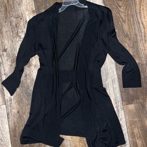 Black Sweater Cardigan